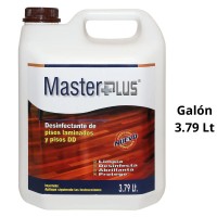 Limpiador Pisos Laminados Y DD Master Plus Galón 3.79 Litros