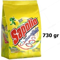 Detergente en Polvo Sapolio Bolsa 730 gr Limón (Amarillo)
