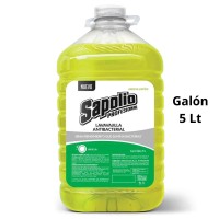 Lavavajilla Liquida Sapolio Galón 5 Litros Limón