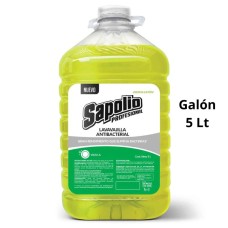 Lavavajilla Liquida Sapolio Galón 5 Litros Limón