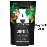 Café Instantáneo Altomayo Gourmet Doypack 90 gr Negro