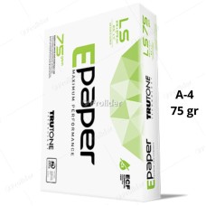Papel Fotocopia A4 de 75 gr Paquete x 500 Hojas Epaper Hoja Bond