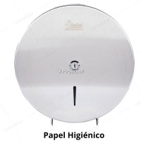 Dispensador Papel Higiénico Jumbo Ebriel Acero Inoxidable