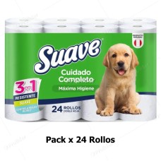 Papel Higiénico Doméstico Suave Etiqueta Verde Paquete x 24 Rollos