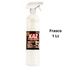 Silicona Liquida Blanca Multiusos Kaz Frasco 1 Litro Vinil Caucho Cuero con Dispensador