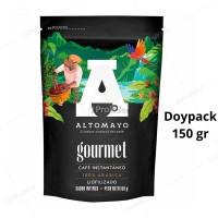 Café Instantáneo Altomayo Gourmet Doypack 150 gr Negro