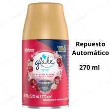 Repuesto Ambientador Automático Glade 270 ml Alegria Floral y Frutos Rojos