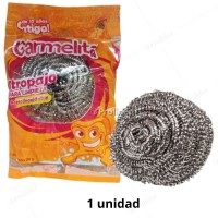 Esponja Redonda de Acero Inoxidable Carmelita