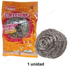 Esponja Redonda de Acero Inoxidable Carmelita