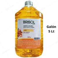 Jabón Líquido Brisol Galón 5 Litros Lirio Y Miel