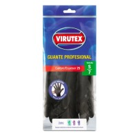 Guantes Profesionales Negro Virutex Calibre 25 Talla 7 (S)
