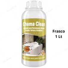 Limpiador de Porcelanato Chema Clean Frasco 1 Litro
