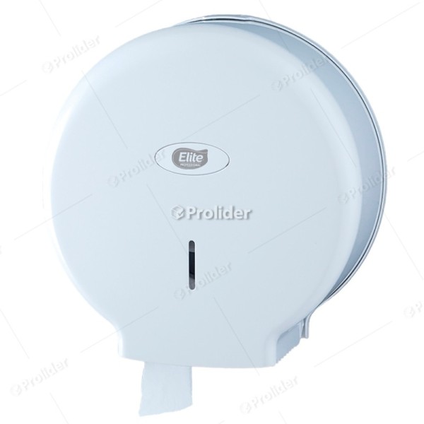 Dispensador Papel Higiénico Jumbo Elite económico Redondo Blanco