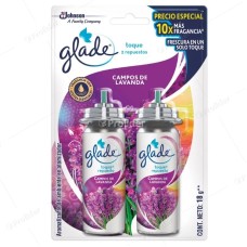 Repuesto Ambientador Toque Glade Paquete x 2 unidades Lavanda