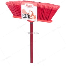 Escoba de Plástico Hude Escobestia Ancho 44 cm Rojo