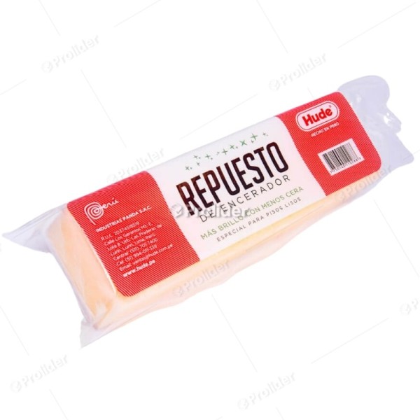 Repuesto Encerador Hude Solo Esponja con Tornillos