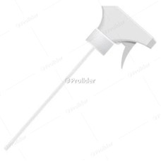 Cabezal de Pulverizador Gatillo Genérico Punta Cuadrada Blanco