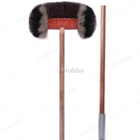 Erizo Cerda Negra Chico Completo con Palos Y Acople 3 Metros