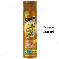 Insecticida En Spray Sapolio Frasco 360 ml Mata Polillas de Madera Termitas