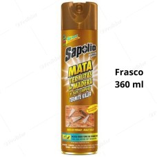 Insecticida En Spray Sapolio Frasco 360 ml Mata Polillas de Madera Termitas