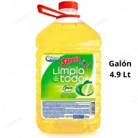 Limpiatodo Sapolio Galón 4.9 Litros Limón