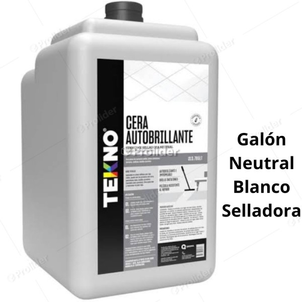 Cera Autobrillante Tekno Galón 3785 ml Neutral