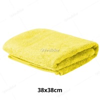 Paño Microfibra Mediano Genérico 38 x 38 cm Amarillo