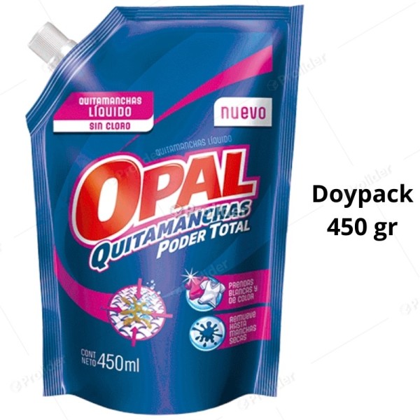 Quitamanchas En Polvo Opal Doypack 450 gr