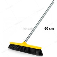 Escobillón de Cerda Negra Hude Base de 60 cm Amarillo