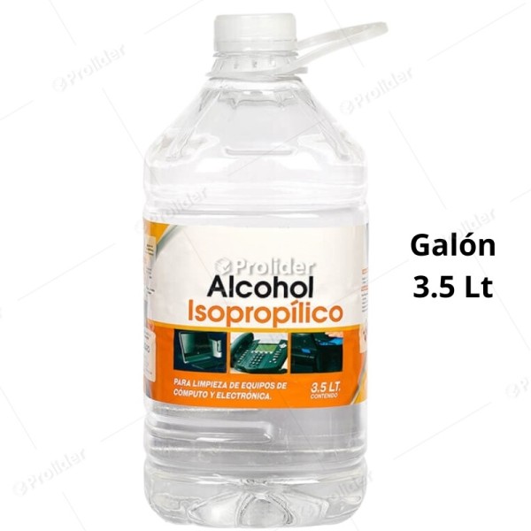 Alcohol Isopropílico 70° QR Galón 3.5 Litros