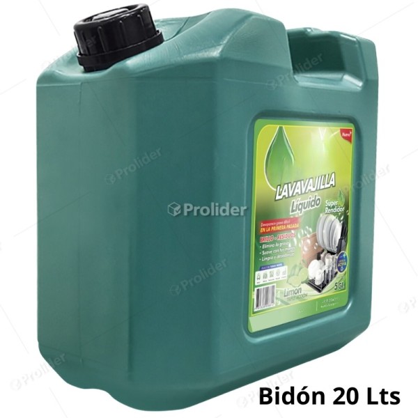 Lavavajilla Liquida Genérico Bidón 20 Litros