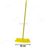Escoba Mega Rey Ancho 45 cm Amarillo