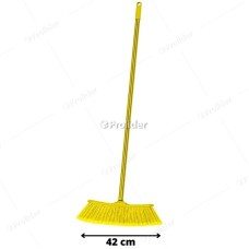 Escoba Mega Rey Ancho 45 cm Amarillo