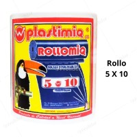 Bolsas Plásticas Transparentes en Rollo / 5 x 10 / 100 unidades