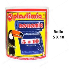 Bolsas Plásticas Transparentes en Rollo / 5 x 10 / 100 unidades