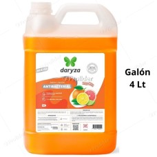 Jabón Líquido Antibacterial Daryza Galón 4 Litros Frescura Citrica