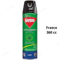 Insecticida En Spray Baygon Frasco 360 Cc (Verde) Cucarachas