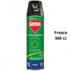 Insecticida En Spray Baygon Frasco 360 Cc (Verde) Cucarachas