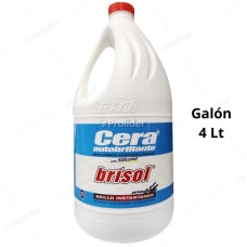 Cera Autobrillante Brisol Galón 3.8 Litros Neutral