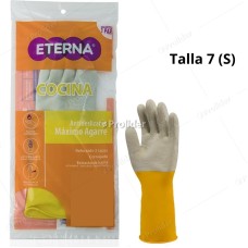 Guantes Corrugados Eterna Amarillos Talla 7 (S)