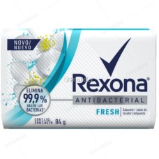 Jabón de Tocador Rexona 84 gr Antibacterial Fresh