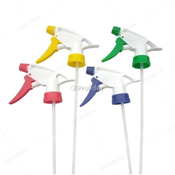 Cabezal de Pulverizador Gatillo Genérico Punta Redonda de Plástico