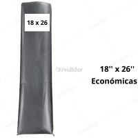 Bolsas Plásticas Negras económicas Termicas / 18 x 26 / 100 unidades