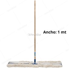 Trapeador Mopa Plana Rectangular Genérico Completo 1 Metros