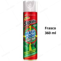 Insecticida En Spray Sapolio Frasco 360 ml Matatodo
