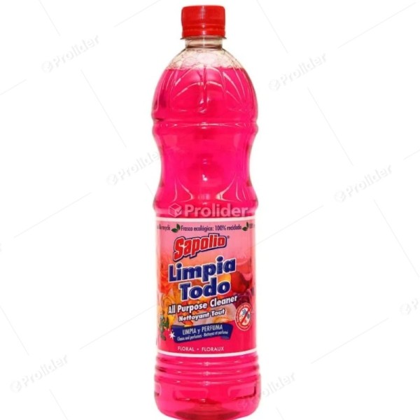 Limpiatodo Sapolio Frasco 900 ml Floral