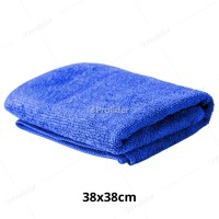 Paño Microfibra Mediano Genérico 38 x 38 cm Azul