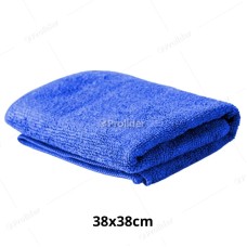 Paño Microfibra Mediano Genérico 38 x 38 cm Azul
