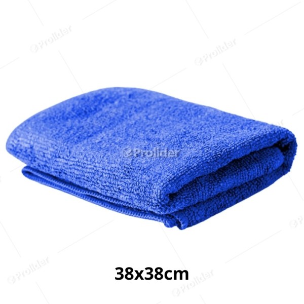 Paño Microfibra Mediano Genérico 38 x 38 cm Azul