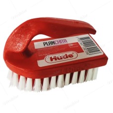 Escobilla de Plástico Hude Planchita con Asa Roja